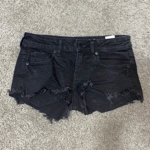 American Eagle, size 2, black shorts
